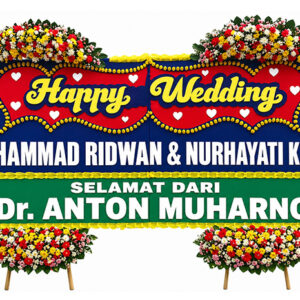 Papan Bunga Pernikahan 5
