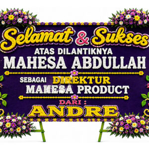 Papan Bunga Ucapan Selamat